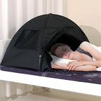 Sleep Bed Tent Light-Blocking Privacy Tent Blackout Canopy to Improve Sleep Anytime, Anywhere. Perfect for Nightshift, Dorms, Travel, Naps and Relaxation