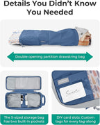 BAGSMART 6 Set /4 Set/2 Set Compression Packing Cubes for Travel, Lightweight Luggage Organizer Bags, Durable Space Saver Bags Travel Essentials