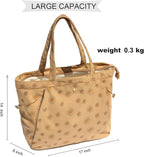 ESVAN Corduroy Yoga Tote Bag Gifts for Women Drawstring Yoga Mat Bag for Office Workout Travel Carryall Pilates Gym