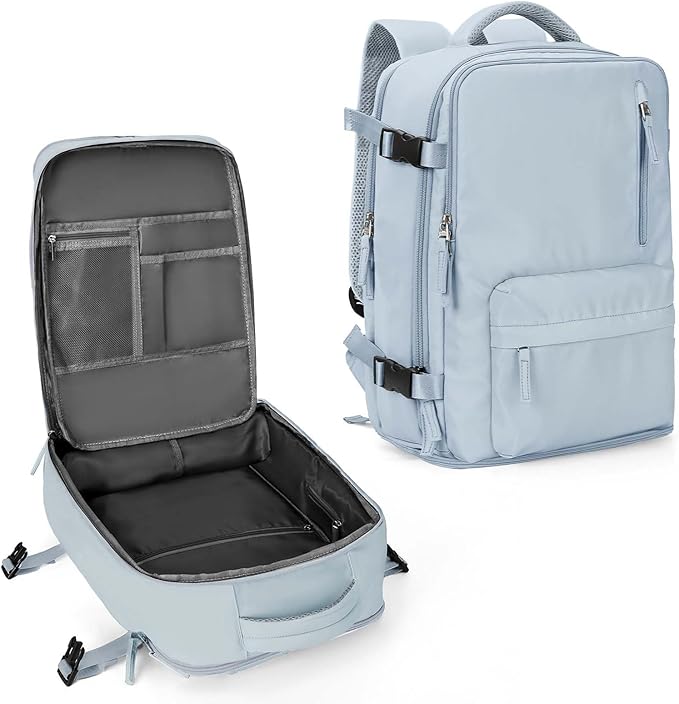 Large Travel Backpack Carry on Flight Approved Airplanes Laptop Work Business Weekender Bag Personal item backpack Backpack for Women Men Mochila de Viaje