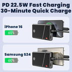 Portable Charger 20000mAh, 22.5W PD 3.0+QC 4.0 Super Fast Charging Power Bank, Cooler Aerospace Metal Case for iPhone 17 16 15 14, 13 Android iPad Samsung Google Tablet & More, Travel Essential