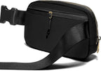 Gitus Belt Bag Fanny Pack Crossbody Bags with Initial Letter Patch Gifts for Wife Older Women Mother Coworker Bridesmaid Anniversary Travel Gifts Beach Gifts (Black-J)