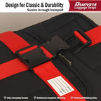 Ultra Long Heavy Duty Luggage Straps for Suitcases/Uprights/Duffels/Bags, 79" Adjustable Travel Packing Belts for Cargo Safety, Sturdy Baggage Strap Belts Multi-Pack