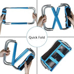 Ultralight Portable Folding Camping Stool for Outdoor Fishing Hiking Backpacking Travelling(XL:13"x14"x15";Large:11.8"x11"x11.4"; Medium:8.3"x9.5"x 11")