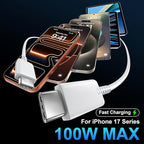45W USB C iPhone 17 16 Pro Max Charger Block Type C iPhone 16 17 Super Fast Charger with 10 FT Long Type C Fast Charging Cable Cord for iPhone 17 Pro Max/17 Pro/iPhone Air/17/16//16 Pro Max/15/Samsung