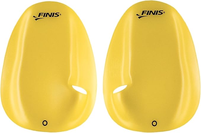 FINIS Agility Floating Swim Paddles - Strapless Design for Stroke Technique - Instant Feedback