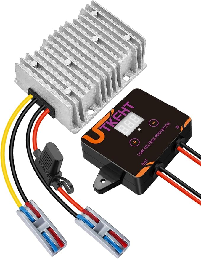 DC 12V to 48V 6A 288W Step Up Boost Converter Voltage Regulator with Low Voltage Protector