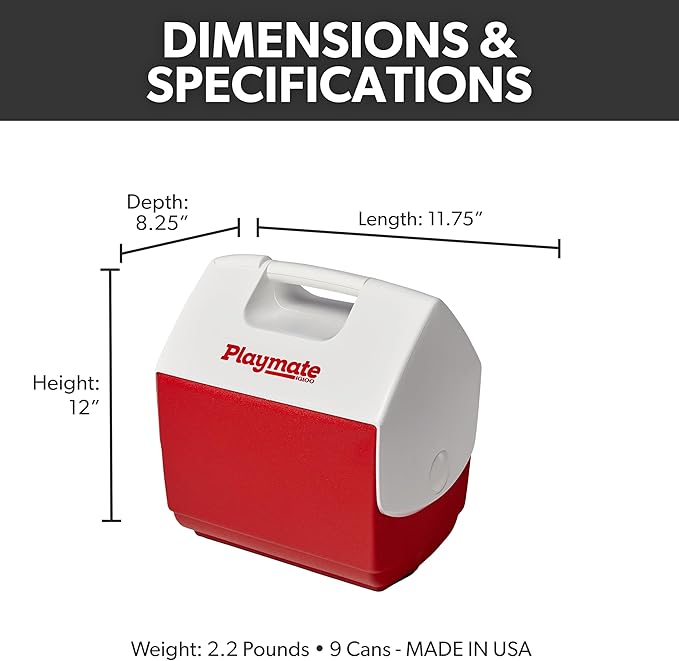 Igloo Classic Playmate Coolers | Insulated Hard Shell Cooler Chest