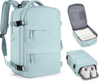 coofay Personal Item Travel Backpack For Women Men Airline Approved Carry On Backpack Flight Approved Waterproof Sports Luggage Backpack Casual Daypack Small Hiking Backpack