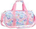 Gym Travel Duffle Bag for Girls - Gymnastics Sports Dance Bag with Shoe Compartment & Wet Pocket Panda Kids Travel Bag Teens Weekender Sleepover Carry On Bag