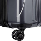 DELSEY PARIS Helium Aero Hardside Expandable Luggage with Spinner Wheels, Titanium, Carry-On Plus 21 Inch