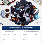 Gym Travel Duffle Bag for Boys - Gymnastics Sports Dance Bag with Shoe Compartment & Wet Pocket Football Kids Travel Bag Teens Weekender Sleepover Carry