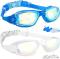 EWPJDK Swim Goggles - 2 Pack Swimming Goggles Anti Fog No Leaking For Adult Women Men