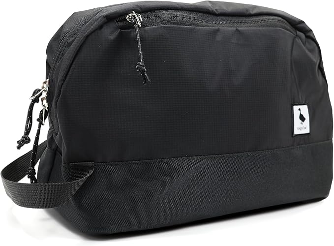 Travel Toiletry Bag 8L, Large Packing Cube with Waterproof TPU Wet/Dry Compartment