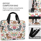 Dachshund Print Laptop Case 15.6 inch Computer Bag Waterproof Laptop Briefcase Laptop Bag for Women & Men
