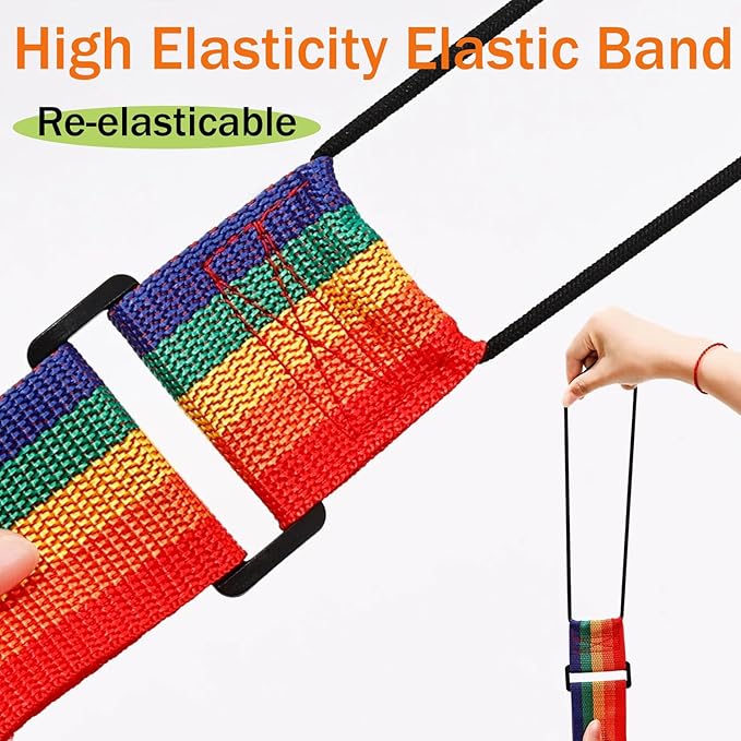 4PCS Luggage Straps for Suitcase, Adjustable Elastic Luggage Connector Straps, Multi-Functional Durable Travel Packing Straps for Securing Bags, Backpacks & Accessories