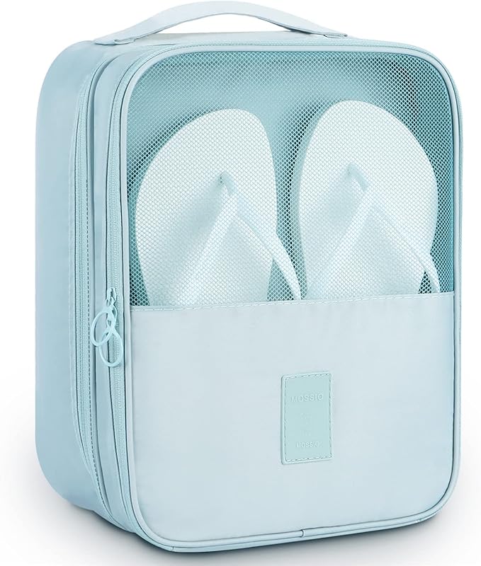 Mossio Shoe Bag Holds 3 Pair of Shoes for Travel and Daily Use Storage Pouch
