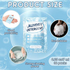 Leelosp 500 Pcs Individual Travel Laundry Detergent Bulk Travel Size Laundry Detergent Packets Portable Single Use Liquid Soap for Traveler Hostel Essentials Cleaning