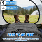 oaskys Camping Sleeping Bag - 3 Season Warm & Cool Weather - Summer Spring Fall Lightweight Waterproof for Adults Kids - Camping Gear Equipment, Traveling, and Outdoors