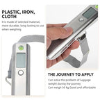 Digital Luggage Weight Scale with Tape Measure Portable Electronic Travel Luggage Scale for Suitcase Weighing to 50kg for Travel and Shipping