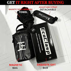 Magnetic Gym Bag Water Bottle Holder Small Gym Bag for Men, Gym Gifts, 11LB Strong Grip Waterproof 900D