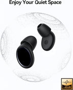 45dB Ear Plugs for Sleeping Noise Cancelling Ear Plugs for Noise Reduction & Snoring, Concerts, Earplugs for Sleep,Sider Sleepers Airplane, Silicone Earplugs Reusable Concert Ear Plug