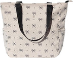 Original Floral Water Resistant Large Tote Bag Shoulder Bag for Gym Beach Travel Daily Bags Upgraded