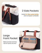 LOVEVOOK Puffer Tote Bag for Women, V-Quilted Puffy Teacher Tote Nurse Bag, Large Shoulder Laptop Purse for Work Travel Gym