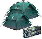 Reactive Outdoor Tent - 3 Second Tent - 3 Sec Instant Pop Up Tent - Easy and Quick Setup Camping Tent - 1 Person Setup Waterproof Double Layer Outdoor Camping Tent