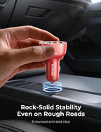 75W Car Charger USB C, 4 Port Super Fast Cigarette Lighter USB Charger, Type C 60W & QC 3.0 Multiport Car Phone Adapter Accessories for iPhone 17/16/15/14/13/12 Pro Samsung S26 Series, Android, Red