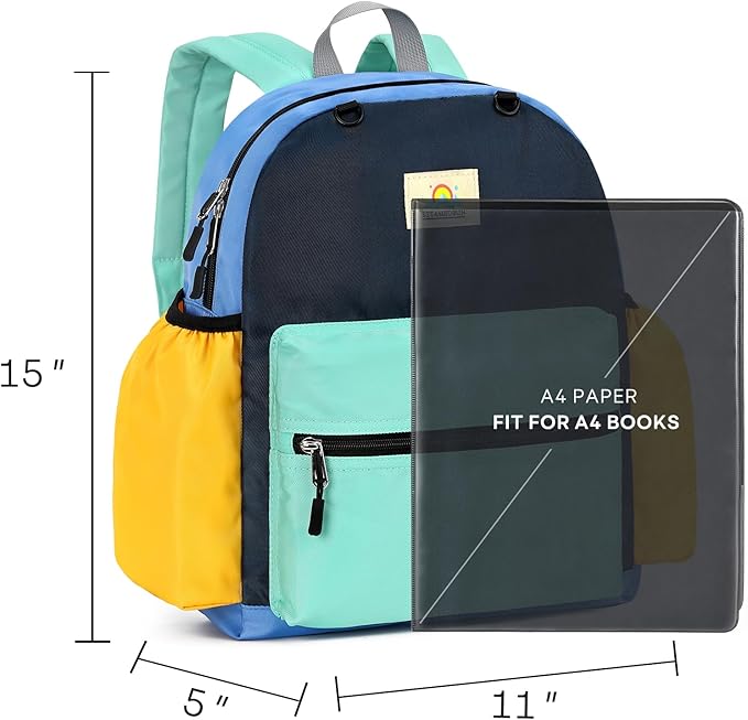STEAMEDBUN Kids Backpack for Boys 6-8: Toddler Backpack for Preschool Kindergarten - Boys Backpacks for Elementary 4-6