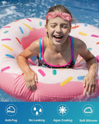 Aegend Swim Goggles for Kids Youth 3-14 Anti-Fog Anti-UV Comfort Fit Goggles for Swimming