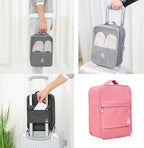 Shoe Bags - Portable Waterproof Organizer, Holds 3-4 Pairs, Travel Essentials