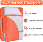 8 Set Packing Cubes for Travel, Gifts for Women Mom,Anti-Tearing Suitcase Organizer,OlarHike Vacation Essentials & Accessories for Cruise Ship