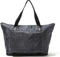 Baggallini Carryall Expandable Lightweight Travel Tote 22" Packable Folding Compact Nylon Washable Weekender w/Luggage Sleeve