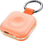 HUOTO Power Bank for Apple Watch 10,1200mAh Battery Pack Magnetic iWatch Charger Portable Travel Quick Wireless Charging with Built in Cable for Apple Watch 11/10/9/Ultra2/8/Ultra/7/6/Se/5/4/3/2/1