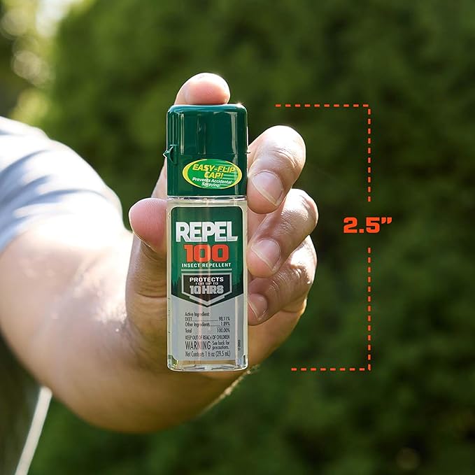 Repel 1-Ounce Insect Repellent Pump Spray (Pack of 6)