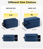 Vorspack Travel Toiletry Bag for Men - Hanging Toiletries Bag Water Resistant Travel Bag for Toiletries Accessories
