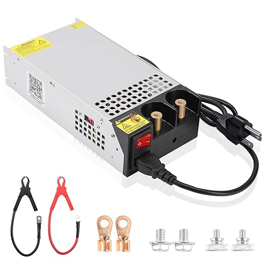 DC 12V 100A 1200W Power Supply, 110V AC to 12V DC Converter Transformer Adapter 100amp 1200W Switching Power Supply for LED Strip Light CCTV Camera Security System Radio 3D Printer
