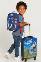 AI ACCESSORY INNOVATIONS Sonic the Hedgehog Kids Luggage and Backpack Set - 18" Luggage Suitcase With Wheels, 13.75" Backpack