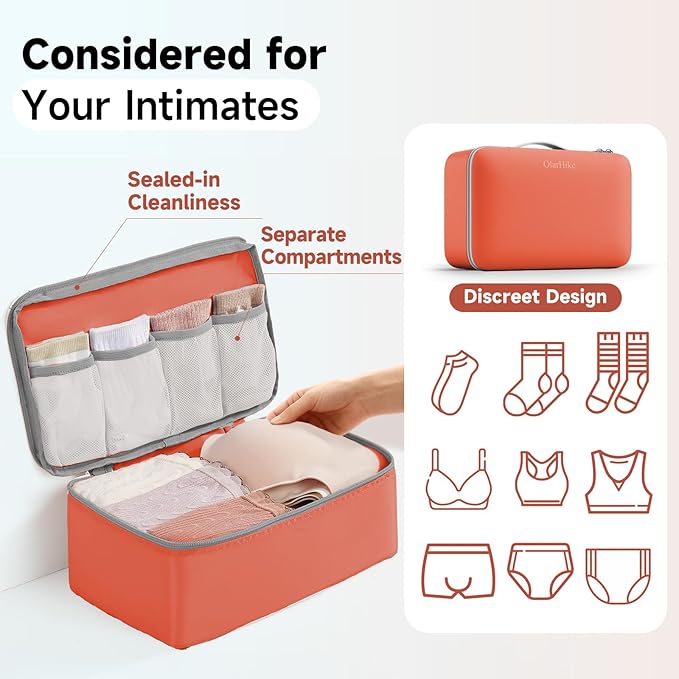 9 Set Packing Cubes for Travel, Gifts for Women Mom,Anti-Tearing Suitcase Organizer,OlarHike Vacation Essentials & Accessories for Cruise Ship