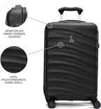 Travelpro Maxlite Air V2 Hardside Expandable Carry on Luggage, 8 Spinner Wheels, Lightweight Hard Shell Suitcase, TSA lock, Black, Carry On 20-Inch