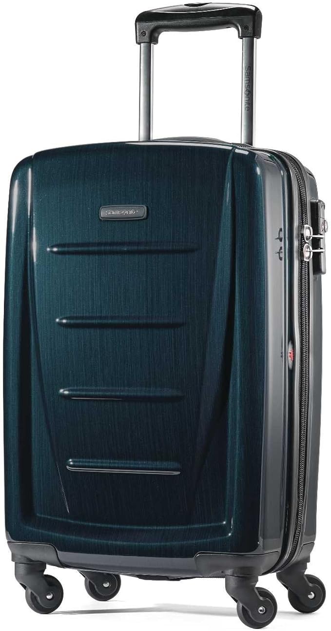 Samsonite Winfield 2 Hardside Expandable Luggage with Spinner Wheels, Teal, Carry-On 20-Inch