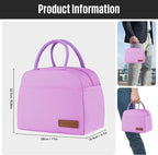 douyadady Lunch Bag Women/Men Lunch Box Women/Men (purple)