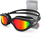 ZIONOR Swim Goggles, Upgraded G1 Polarized Swimming Goggles Anti-Fog for Adult Men Women