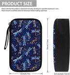 Galaxy Dragonfly Print Cable Organiser Bag, Electronic Accessories Bag for Travel, Waterproof Cord Storage Organizer for Hard Drives, Cables, Chargers, Power Bank