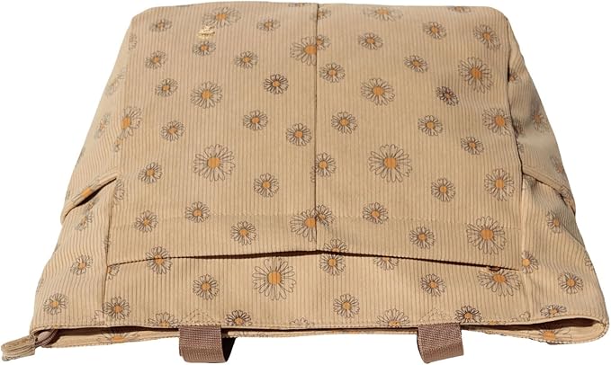 ESVAN Original Floral Tote Bag Large Shoulder Bag with Multi Pockets for Gym Travel Beach Daily Bags