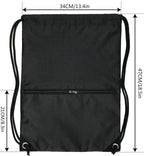 HOLYLUCK Drawstring Backpack Bag Sport Gym Sackpack