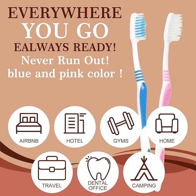 Bulk Travel Size Toiletries Kit Travel Toiletry Kit for Women,Bulk Homeless Care Package Supplies in Zip Pouch,Toiletries Set for Camping Hotel Homeless Charity Men Women Students (4)
