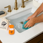 Travel Laundry Detergent Sheets Kit – Laundry Detergent Sheets 50-Count + Lightweight Travel Clothesline & Universal Sink Stopper with Canvas Bag and Frosted Zip Pouch for Hotels, Cruises & Trips